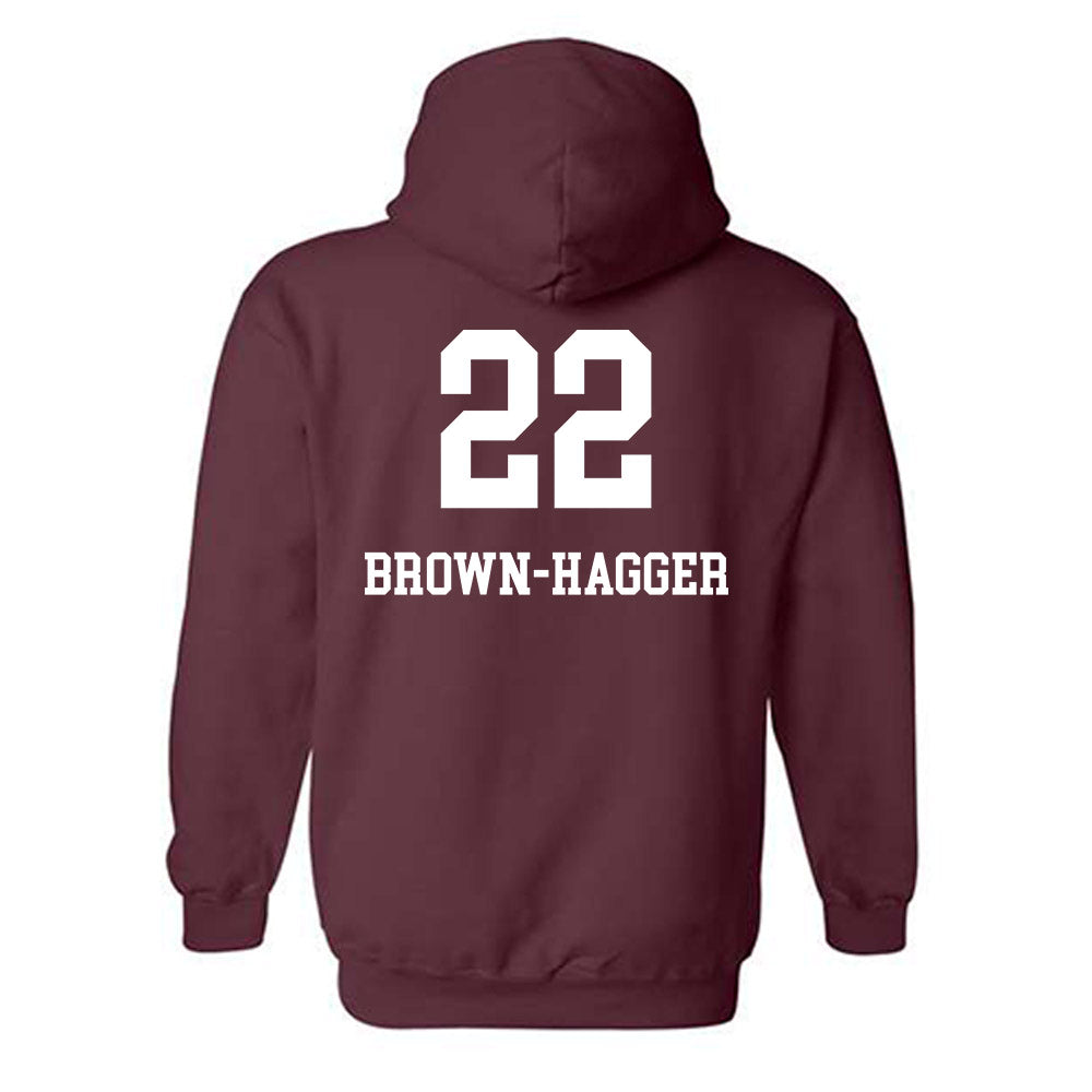 Mississippi State - NCAA Women's Basketball : Jasmine Brown-Hagger - Classic Shersey Hooded Sweatshirt-1