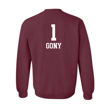Mississippi State - NCAA Women's Basketball : Nyayongah Gony - Classic Shersey Crewneck Sweatshirt-1