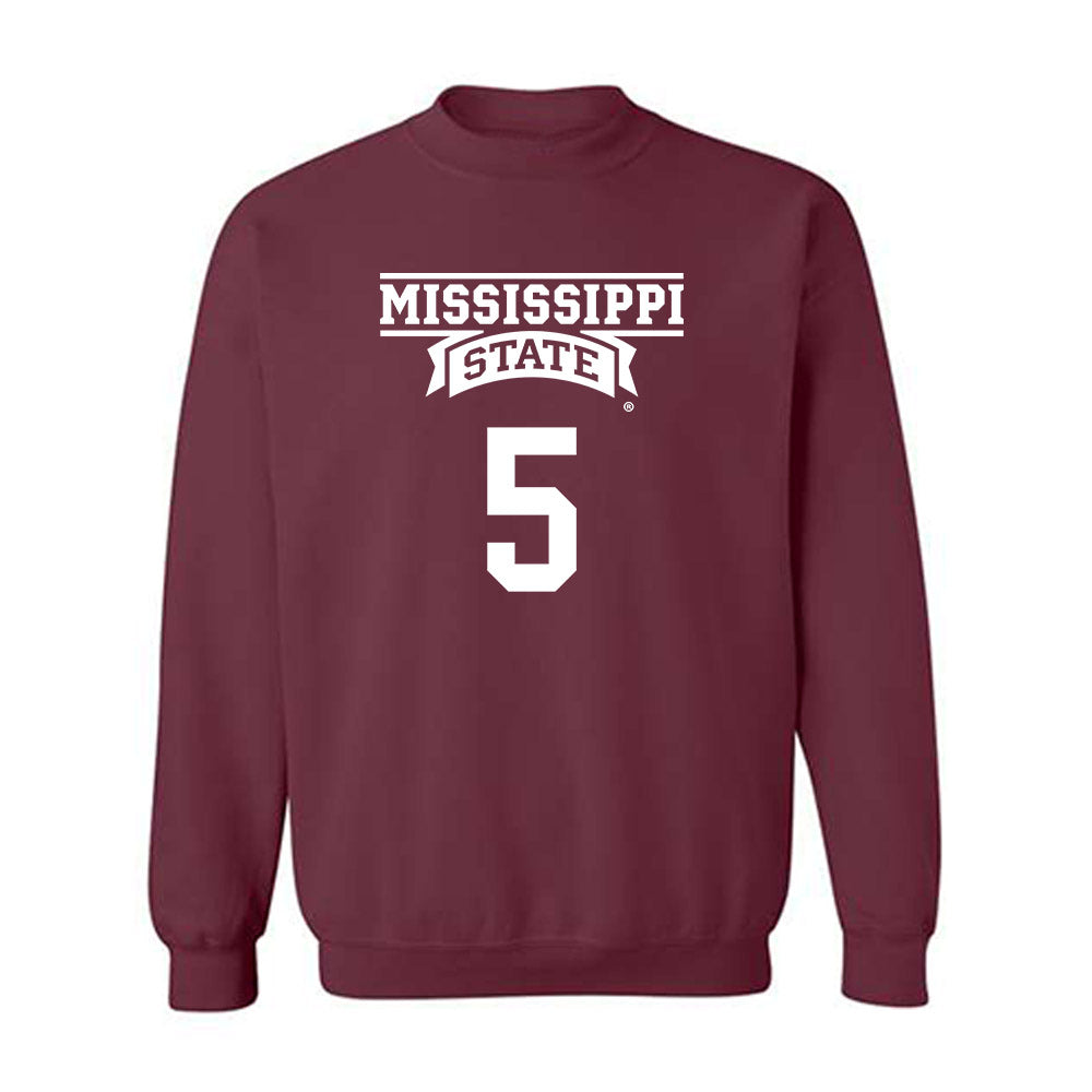 Mississippi State - NCAA Women's Basketball : Erynn Barnum - Classic Shersey Crewneck Sweatshirt-0
