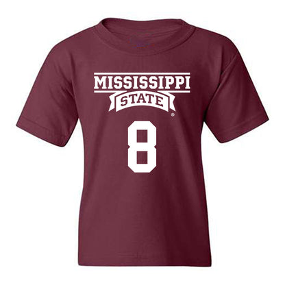Mississippi State - NCAA Women's Basketball : Awa Fane - Classic Shersey Youth T-Shirt-0