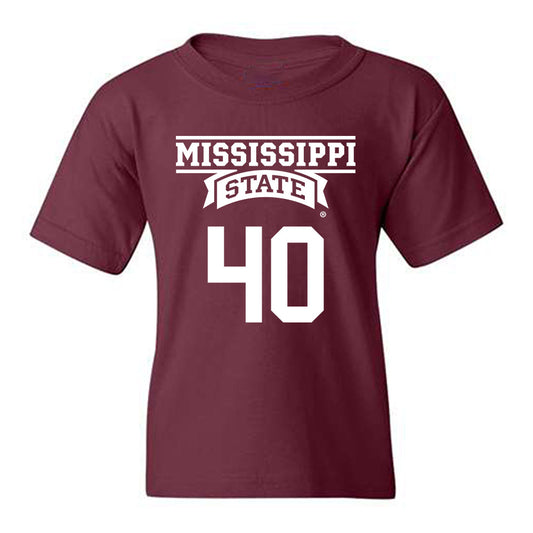 Mississippi State - NCAA Men's Basketball : Trey Jackson - Classic Shersey Youth T-Shirt-0