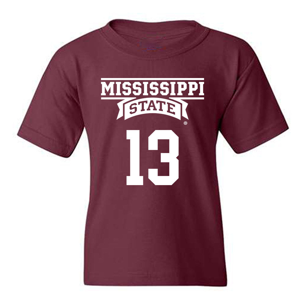 Mississippi State - NCAA Women's Basketball : Rocio Jimenez - Classic Shersey Youth T-Shirt-0