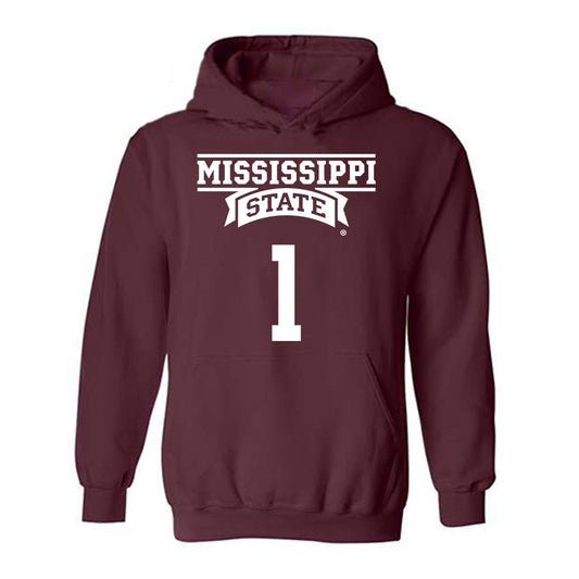 Mississippi State - NCAA Women's Basketball : Nyayongah Gony - Classic Shersey Hooded Sweatshirt-0