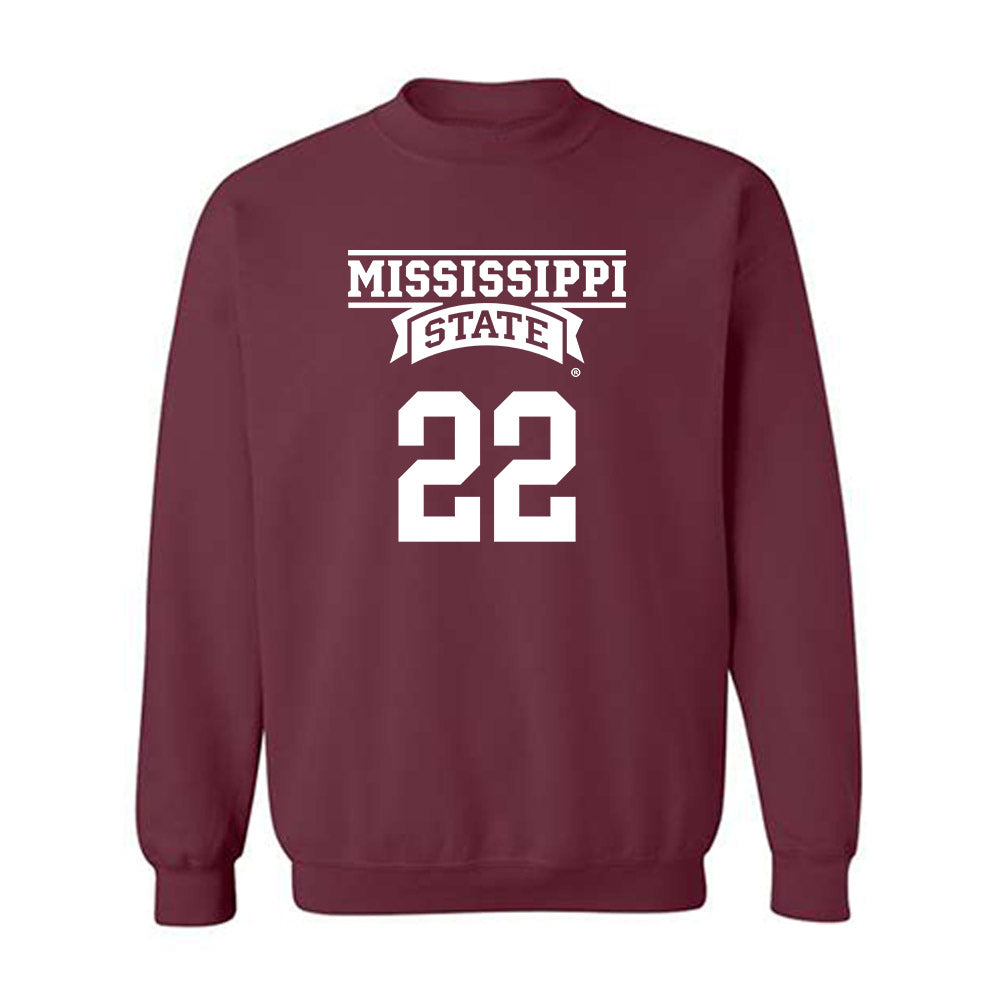 Mississippi State - NCAA Women's Basketball : Jasmine Brown-Hagger - Classic Shersey Crewneck Sweatshirt-0