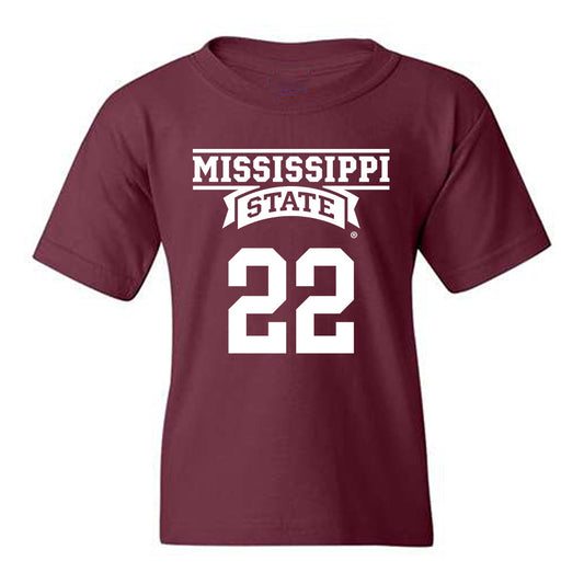 Mississippi State - NCAA Women's Basketball : Nataliyah Gray - Classic Shersey Youth T-Shirt-0