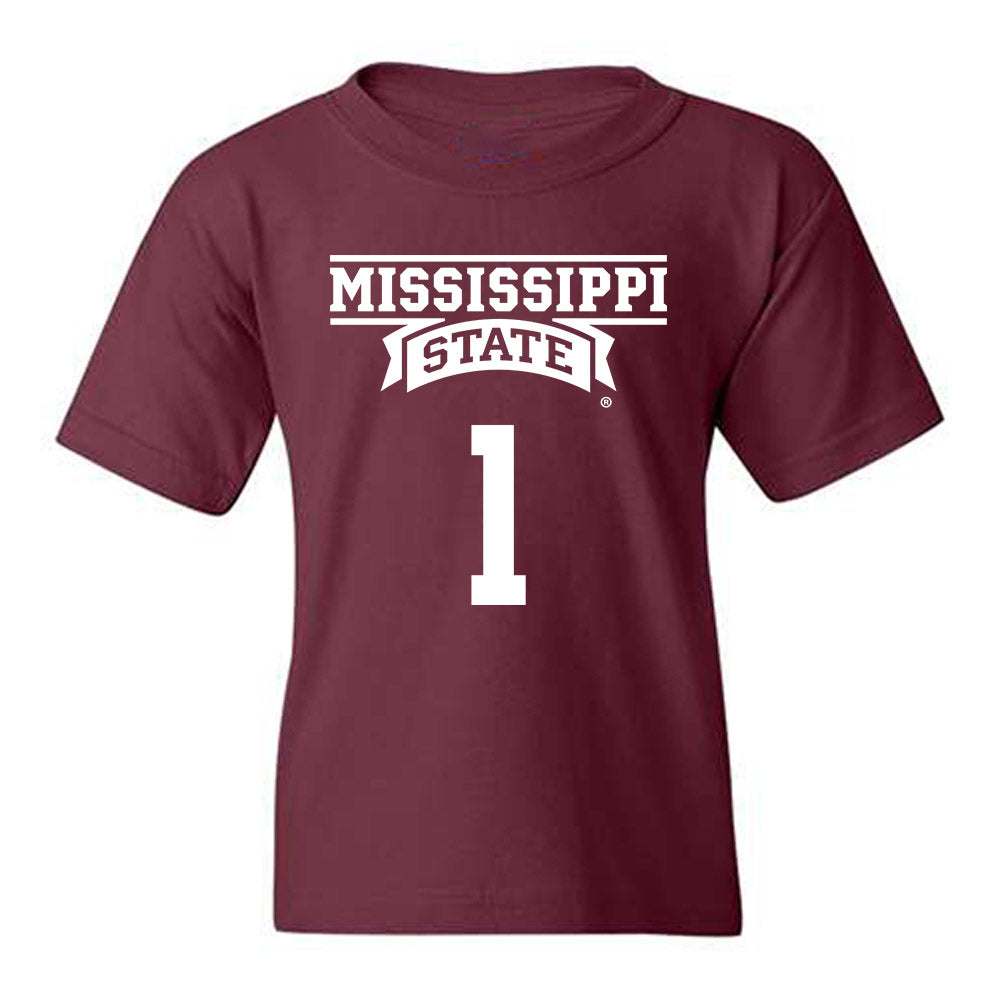 Mississippi State - NCAA Women's Basketball : Nyayongah Gony - Classic Shersey Youth T-Shirt-0