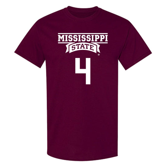 Mississippi State - NCAA Women's Basketball : Trayanna Crisp - Classic Shersey T-Shirt-0