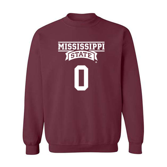 Mississippi State - NCAA Women's Basketball : Darrione Rogers - Classic Shersey Crewneck Sweatshirt-0