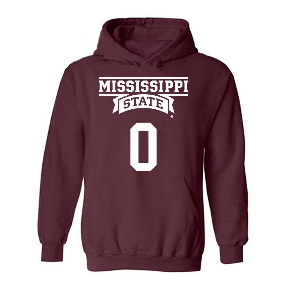 Mississippi State - NCAA Women's Basketball : Darrione Rogers - Classic Shersey Hooded Sweatshirt-0
