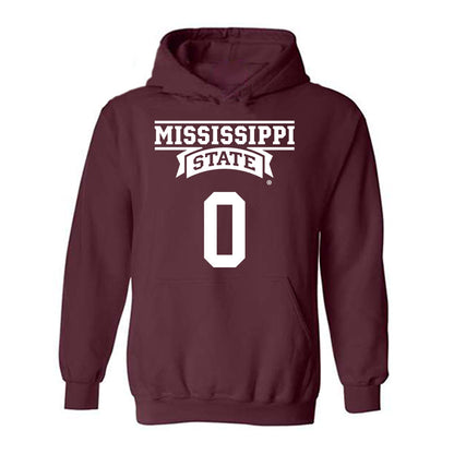 Mississippi State - NCAA Women's Basketball : Darrione Rogers - Classic Shersey Hooded Sweatshirt-0