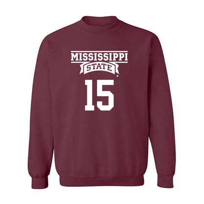 Mississippi State - NCAA Men's Basketball : Jimmy Bell Jr - Classic Shersey Crewneck Sweatshirt-0