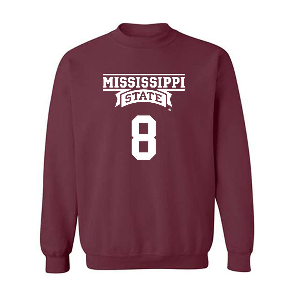 Mississippi State - NCAA Women's Basketball : Awa Fane - Classic Shersey Crewneck Sweatshirt-0