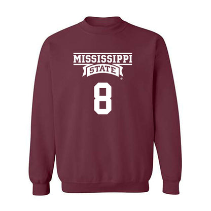 Mississippi State - NCAA Women's Basketball : Awa Fane - Classic Shersey Crewneck Sweatshirt-0