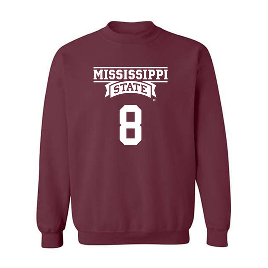 Mississippi State - NCAA Women's Basketball : Awa Fane - Classic Shersey Crewneck Sweatshirt-0