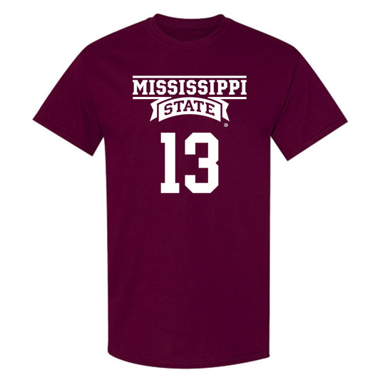 Mississippi State - NCAA Women's Basketball : Rocio Jimenez - Classic Shersey T-Shirt-0