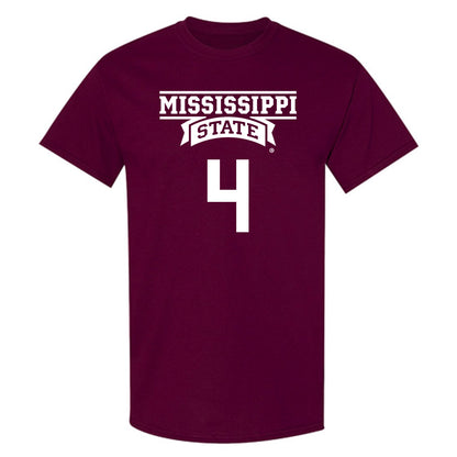 Mississippi State - NCAA Women's Basketball : Jessika Carter - Classic Shersey T-Shirt-0