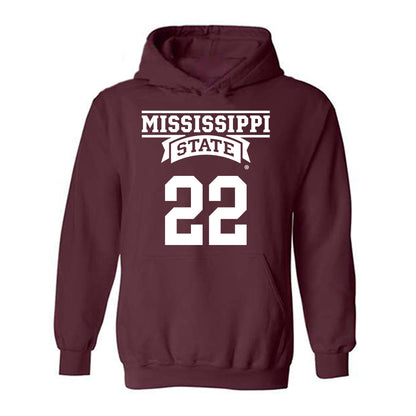 Mississippi State - NCAA Women's Basketball : Jasmine Brown-Hagger - Classic Shersey Hooded Sweatshirt-0