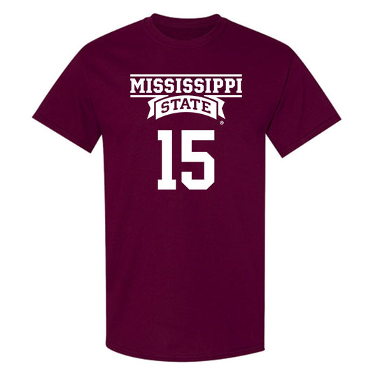 Mississippi State - NCAA Men's Basketball : Jimmy Bell Jr - Classic Shersey T-Shirt-0