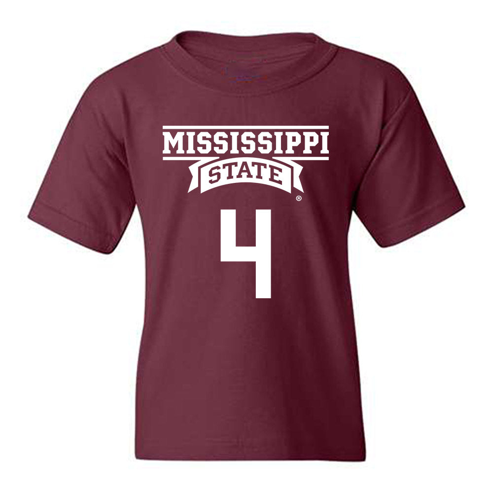 Mississippi State - NCAA Women's Basketball : Jessika Carter - Classic Shersey Youth T-Shirt-0