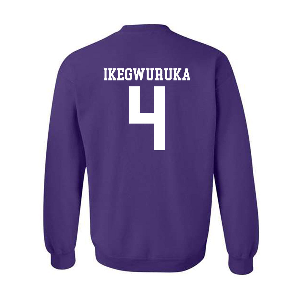 Kansas State - NCAA Men's Basketball : Mobi Ikegwuruka - Classic Shersey Crewneck Sweatshirt