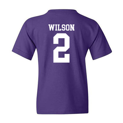 Kansas State - NCAA Men's Basketball : Exavier Wilson - Classic Shersey Youth T-Shirt-1