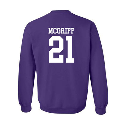 Kansas State - NCAA Men's Basketball : Khamari McGriff - Classic Shersey Crewneck Sweatshirt-1