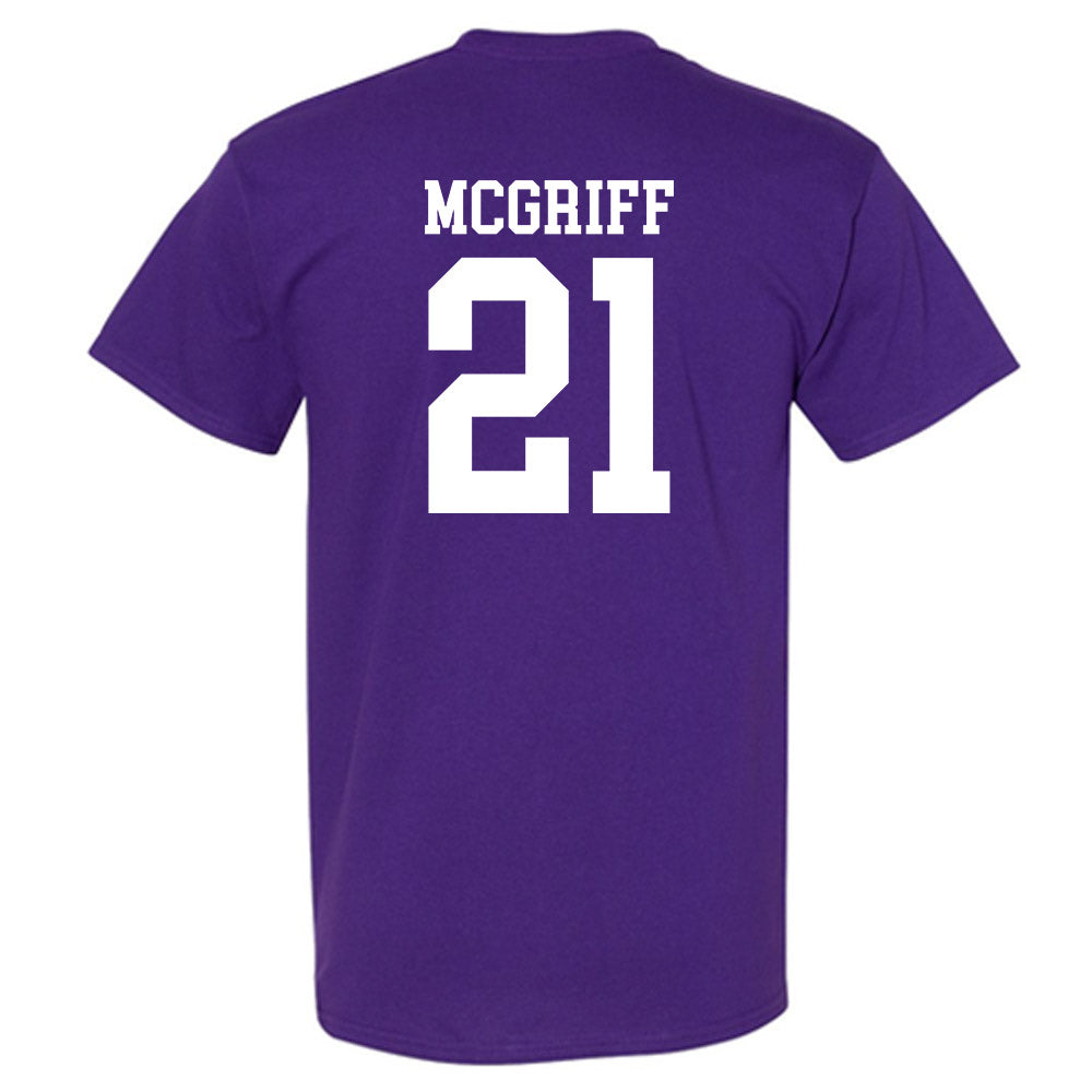 Kansas State - NCAA Men's Basketball : Khamari McGriff - Classic Shersey T-Shirt-1