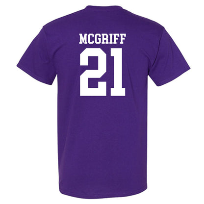 Kansas State - NCAA Men's Basketball : Khamari McGriff - Classic Shersey T-Shirt-1