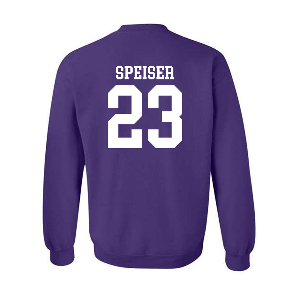 Kansas State - NCAA Women's Basketball : jordan speiser - Classic Shersey Crewneck Sweatshirt-1