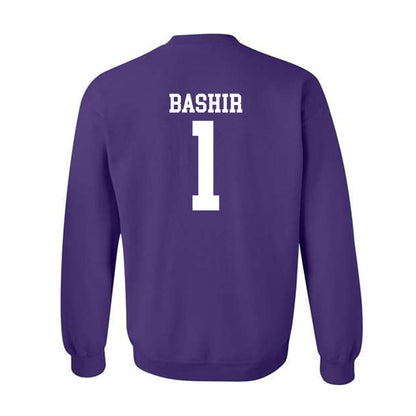 Kansas State - NCAA Men's Basketball : Abdi Bashir - Classic Shersey Crewneck Sweatshirt-1