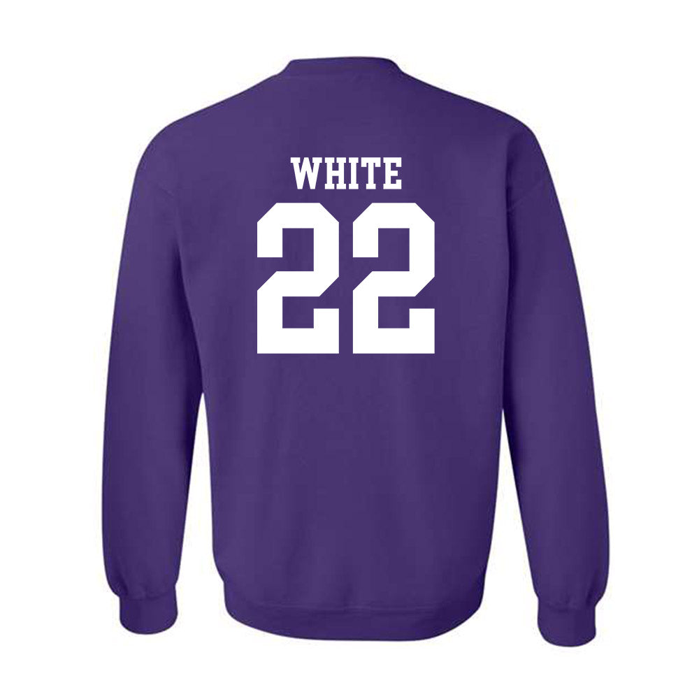 Kansas State - NCAA Women's Basketball : Ramiya White - Classic Shersey Crewneck Sweatshirt-1