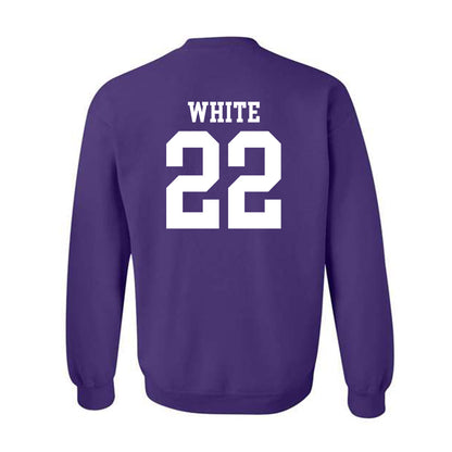 Kansas State - NCAA Women's Basketball : Ramiya White - Classic Shersey Crewneck Sweatshirt-1