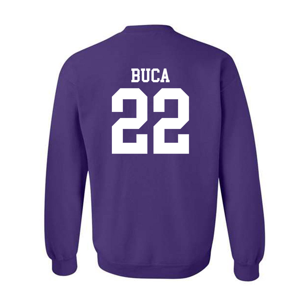 Kansas State - NCAA Men's Basketball : Dorin Buca - Classic Shersey Crewneck Sweatshirt-1