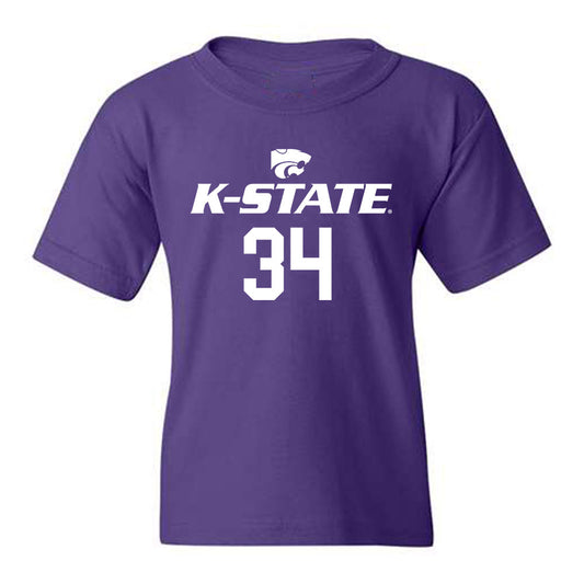 Kansas State - NCAA Men's Basketball : Ugonna Onyenso - Classic Shersey Youth T-Shirt