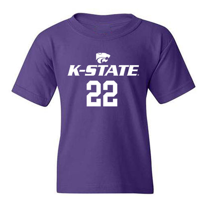 Kansas State - NCAA Men's Basketball : Dorin Buca - Classic Shersey Youth T-Shirt-0