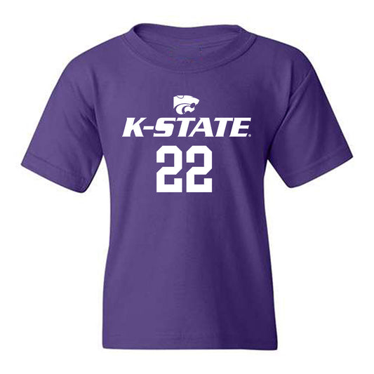 Kansas State - NCAA Men's Basketball : Dorin Buca - Classic Shersey Youth T-Shirt-0