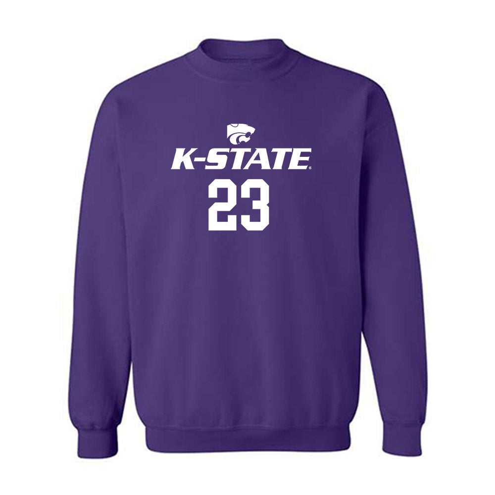 Kansas State - NCAA Men's Basketball : Stephen Osei - Classic Shersey Crewneck Sweatshirt-0