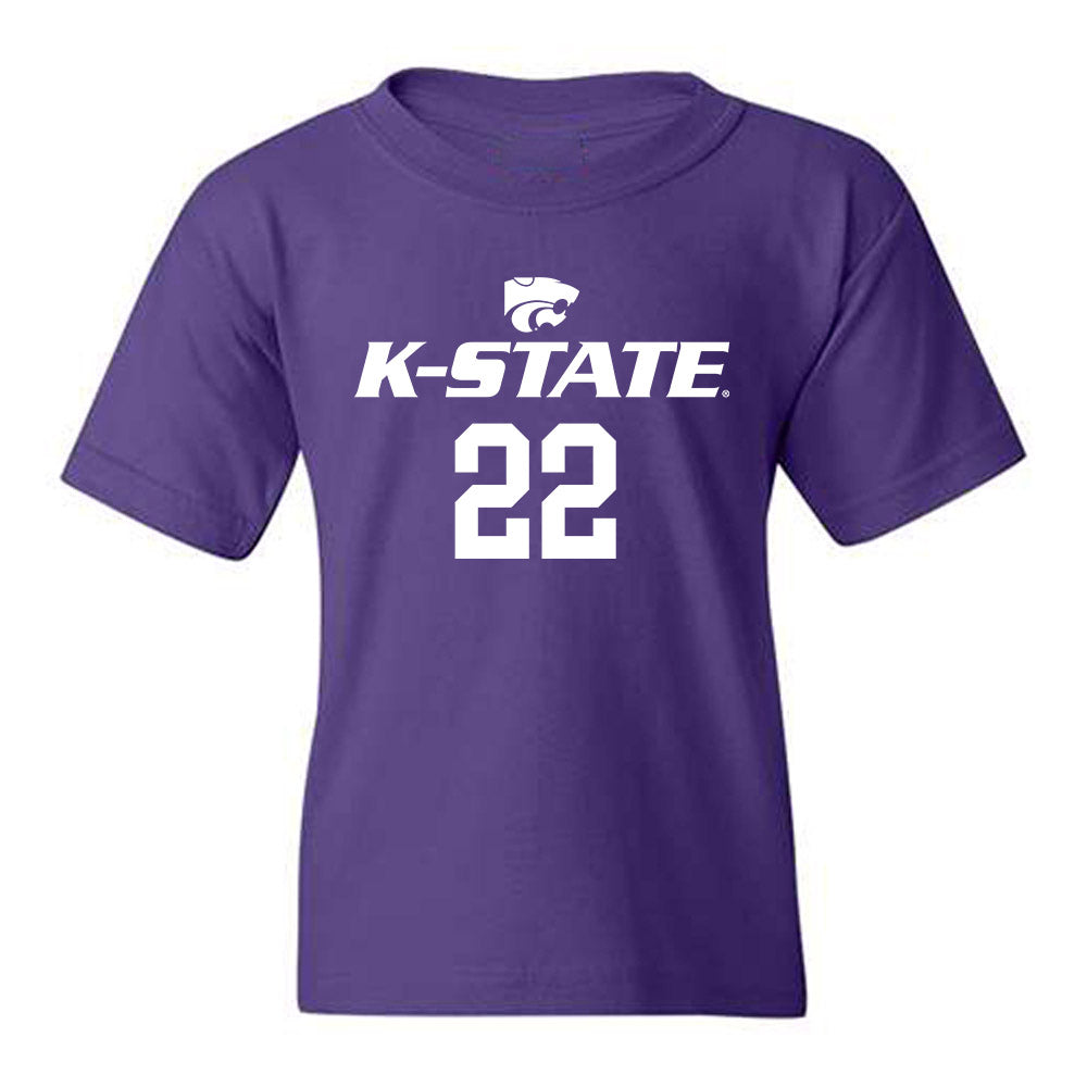 Kansas State - NCAA Women's Basketball : Ramiya White - Classic Shersey Youth T-Shirt-0