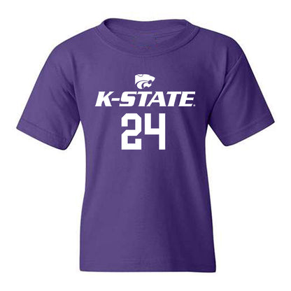 Kansas State - NCAA Women's Basketball : Jenessa Cotton - Classic Shersey Youth T-Shirt-0