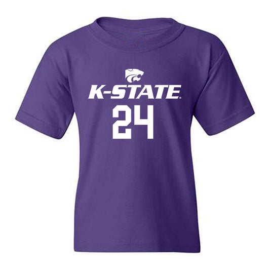 Kansas State - NCAA Women's Basketball : Jenessa Cotton - Classic Shersey Youth T-Shirt-0