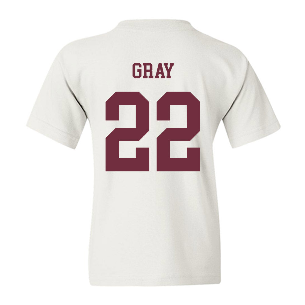 Mississippi State - NCAA Women's Basketball : Nataliyah Gray - Classic Shersey Youth T-Shirt-1