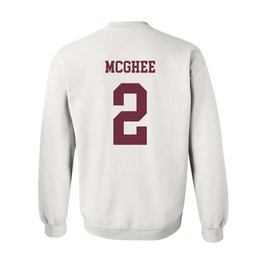 Mississippi State - NCAA Men's Basketball : Jaborri Mcghee - Classic Shersey Crewneck Sweatshirt-1