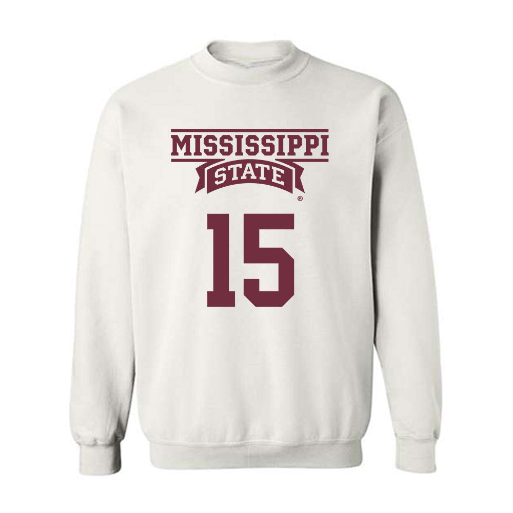 Mississippi State - NCAA Men's Basketball : Quincy Ballard - Classic Shersey Crewneck Sweatshirt-0