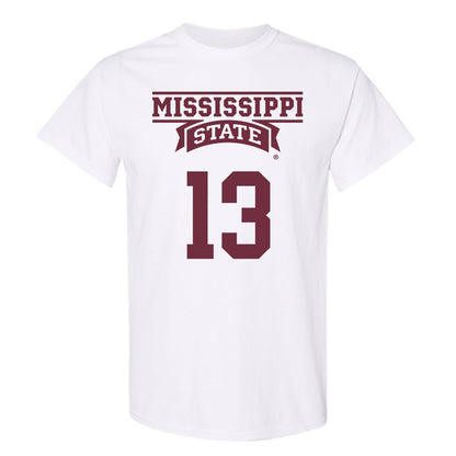 Mississippi State - NCAA Women's Basketball : Rocio Jimenez - Classic Shersey T-Shirt-0