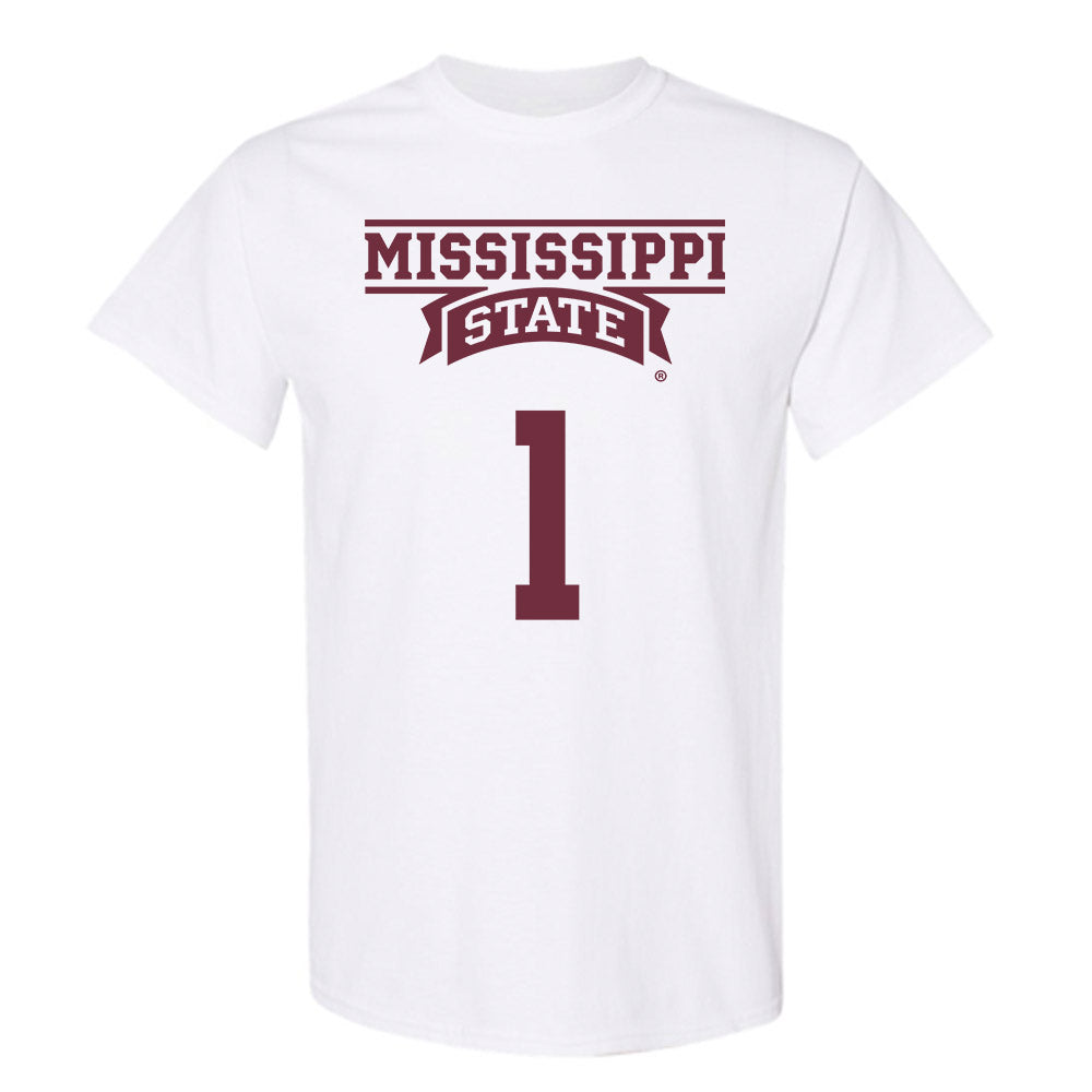 Mississippi State - NCAA Men's Basketball : Kanye Clary - Classic Shersey T-Shirt-0