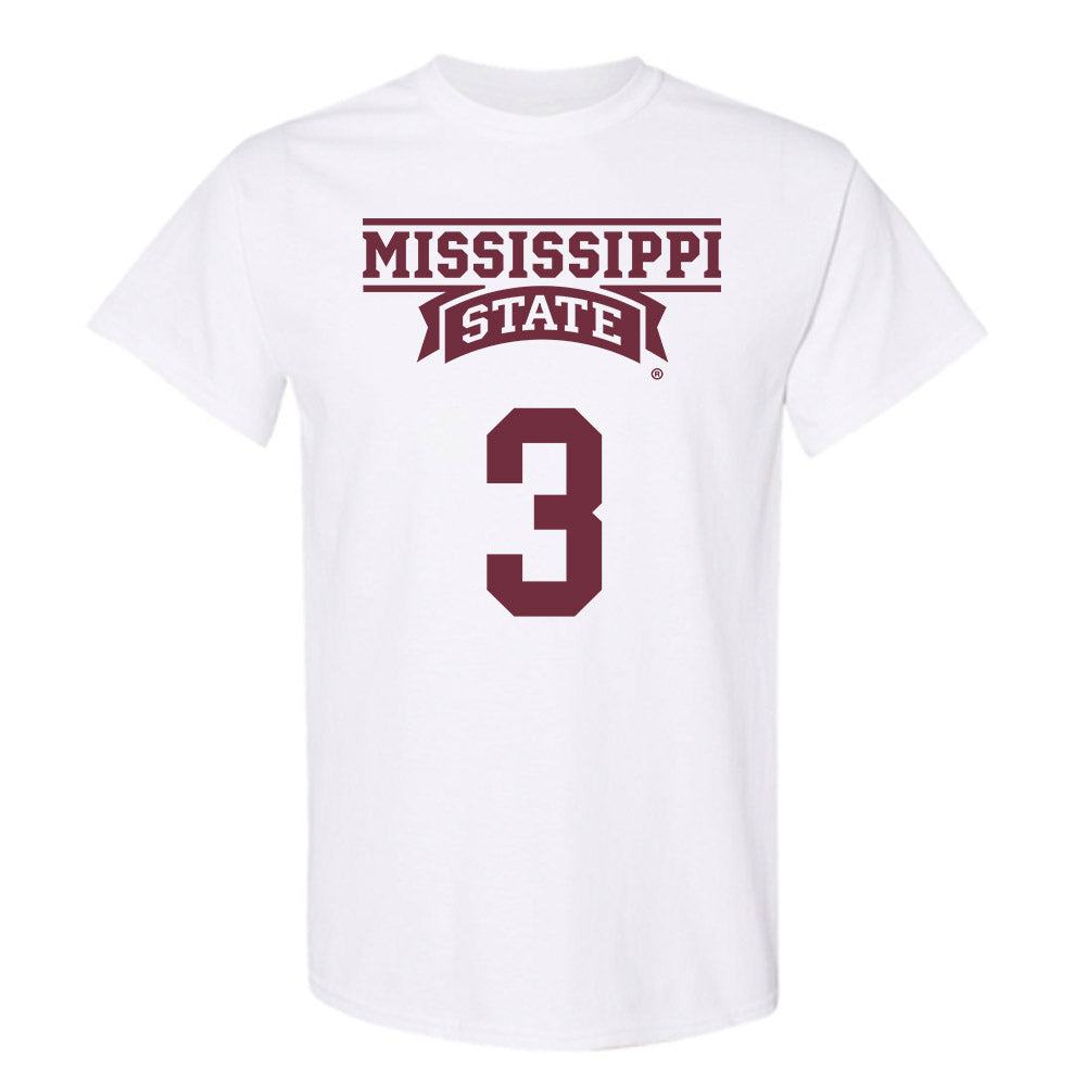 Mississippi State - NCAA Men's Basketball : Tee Bartlett - Classic Shersey T-Shirt-0