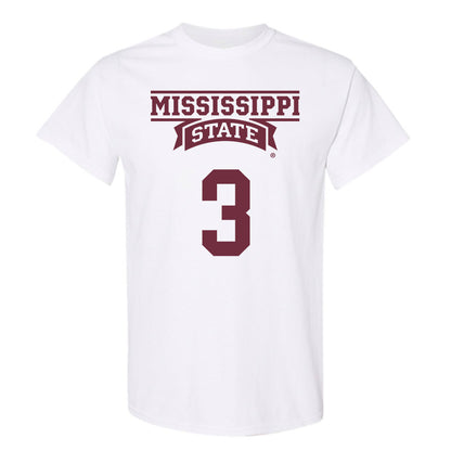 Mississippi State - NCAA Men's Basketball : Tee Bartlett - Classic Shersey T-Shirt-0