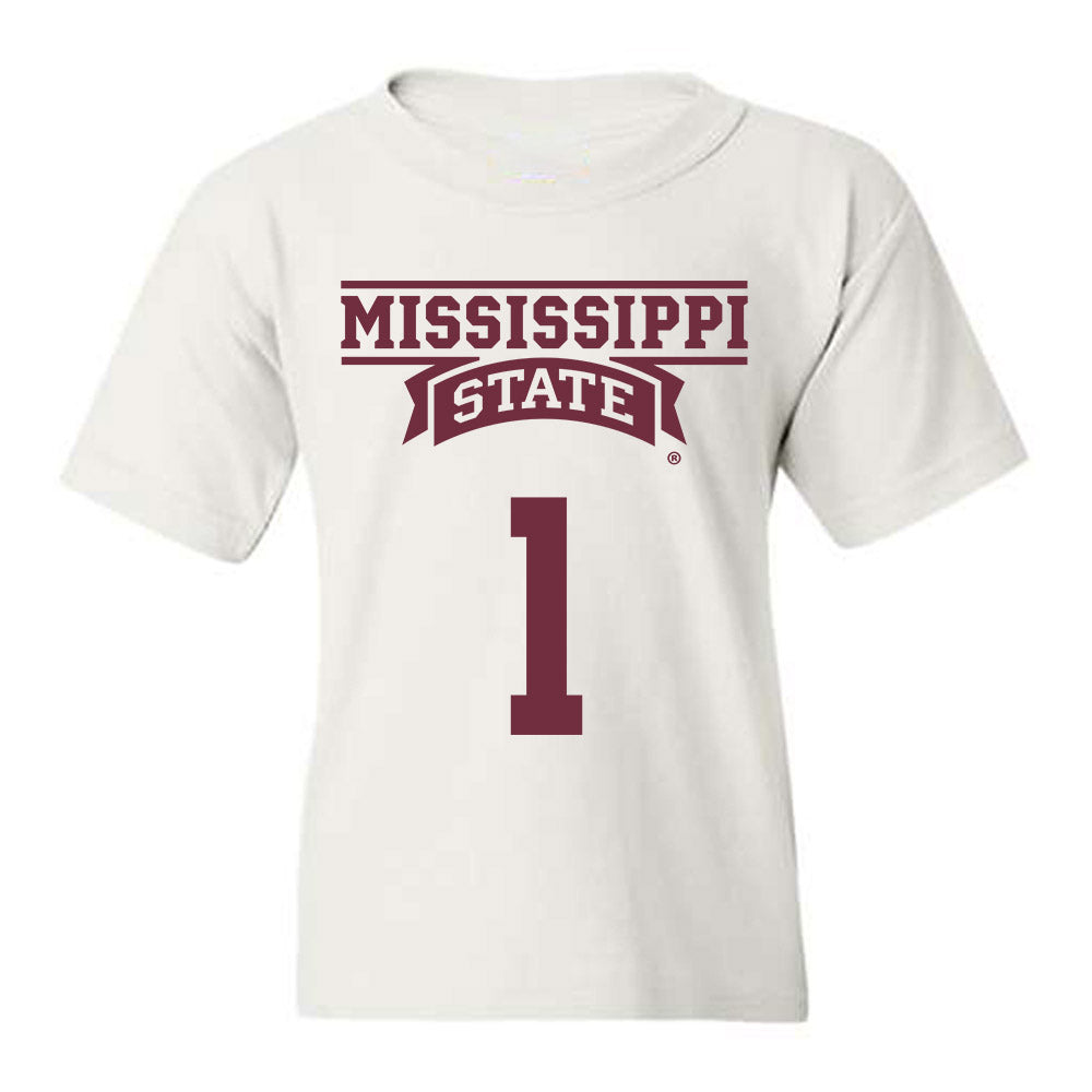 Mississippi State - NCAA Women's Basketball : Nyayongah Gony - Classic Shersey Youth T-Shirt-0