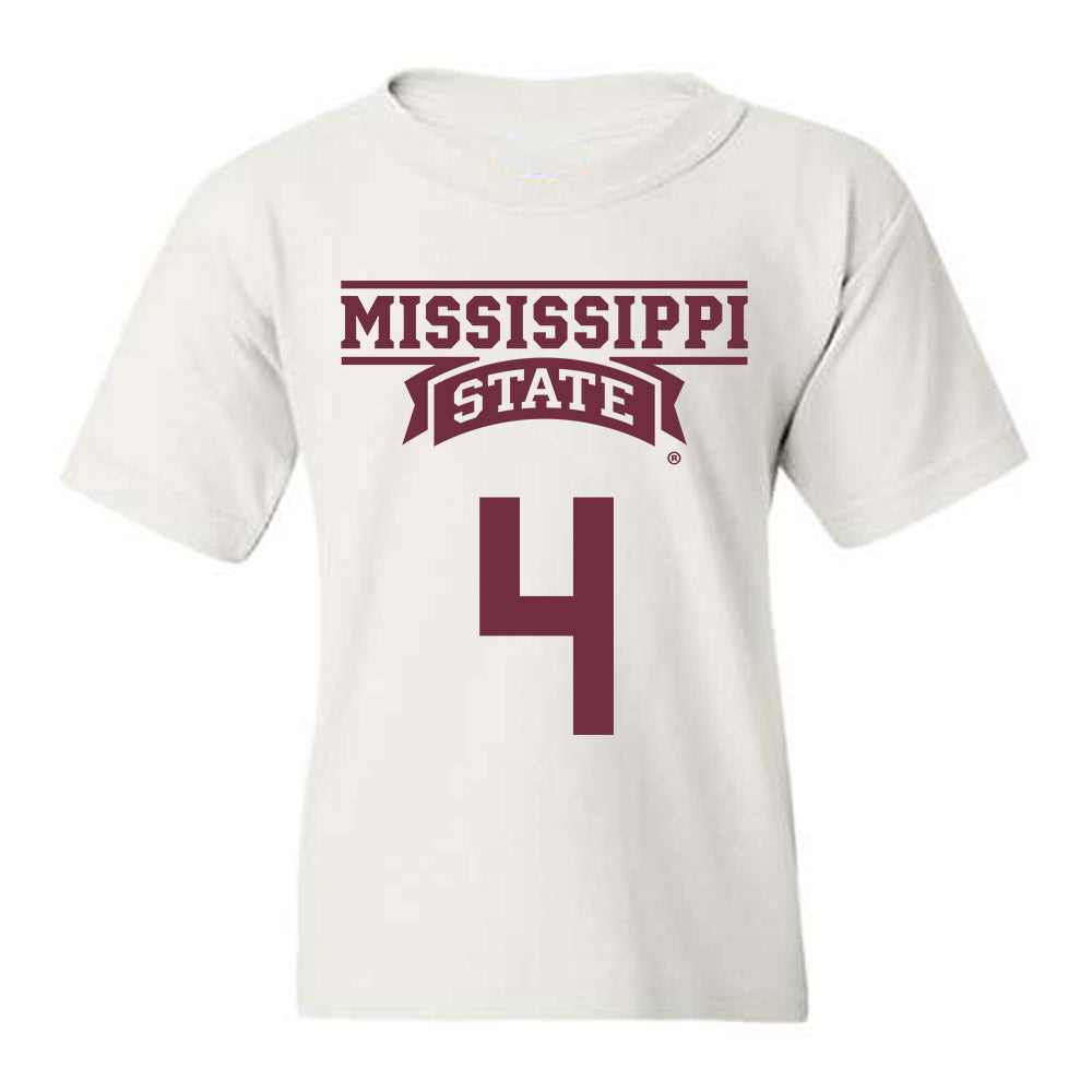 Mississippi State - NCAA Women's Basketball : Jessika Carter - Classic Shersey Youth T-Shirt-0