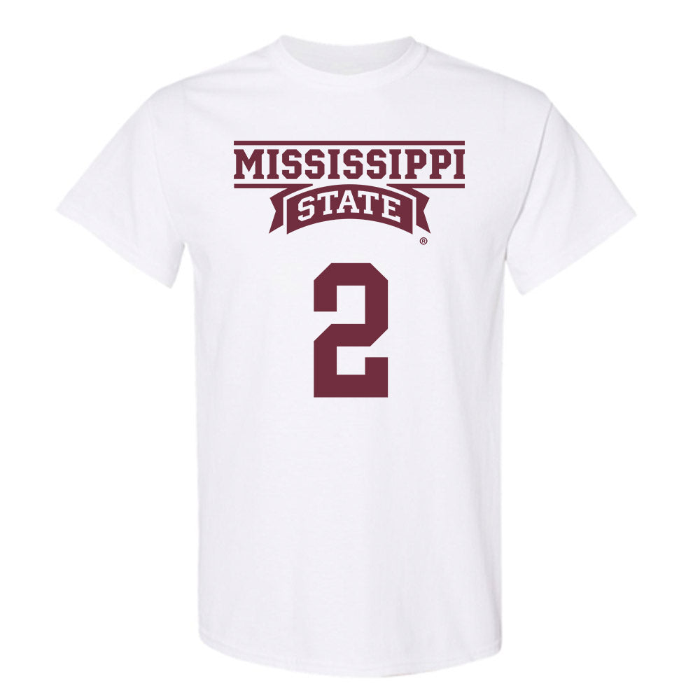 Mississippi State - NCAA Men's Basketball : Jaborri Mcghee - Classic Shersey T-Shirt-0